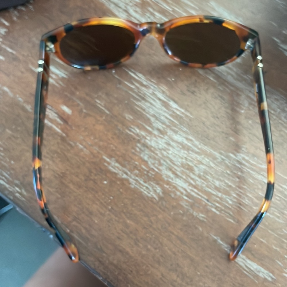 Persol vintage EF803 sunglasses with Persol box and case tortoise brown - Picture 7 of 16